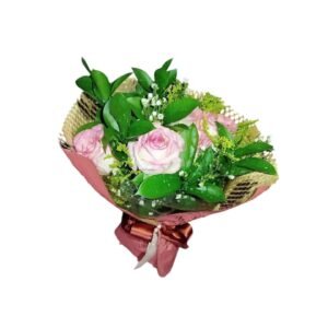 Buquê com 6 Rosas