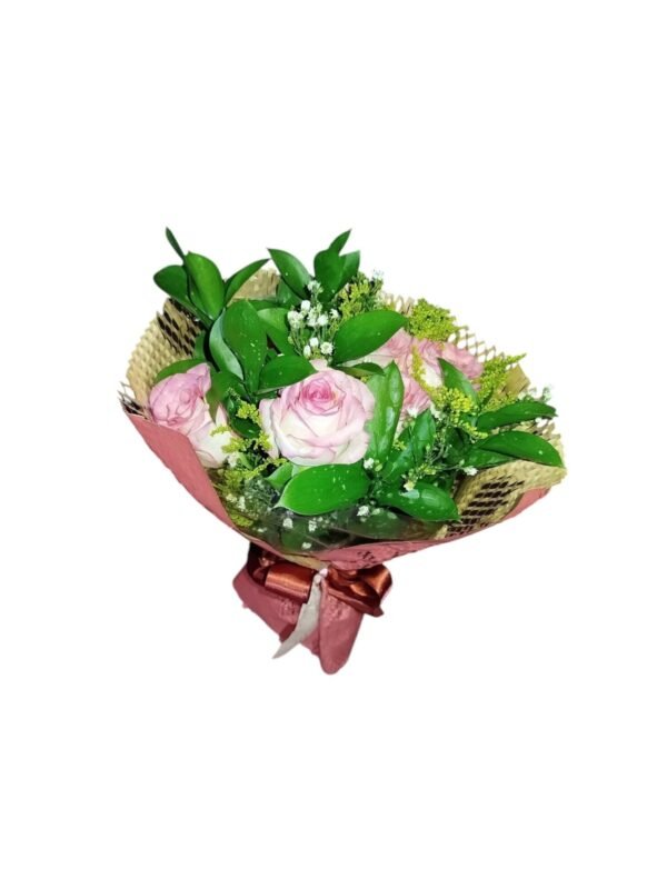 Buquê com 6 Rosas